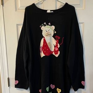 Quacker Factory Size 3X Valentine Sweater